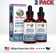 2pc NEW LUXRY Mary Ruth’s Organic Lymphatic Support Liquid Extract picture