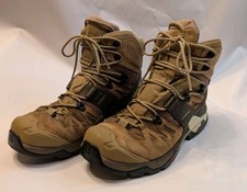 Salomon Hiking Boots Quest 04 ADV/C 4D Contagrip Goretex Men's Size 7 Tan Beige picture