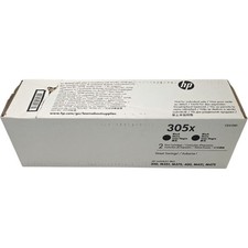 New HP LaserJet 305X Black Toner Cartridge CE410XD picture