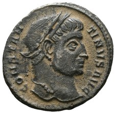 CONSTANTINE I The Great 306-337AD Siscia Bronze Follis Ancient Roman Coin VOT XX picture