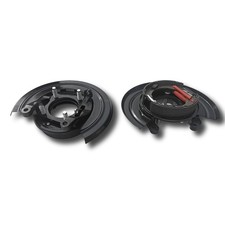 Rear Loaded Brake Backing Plates Pair picture