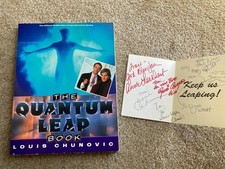 The Quantum Leap Book - Chunovic - 5 x SIGNED Plus 7 x Card - Bakula WOW 🔥 picture