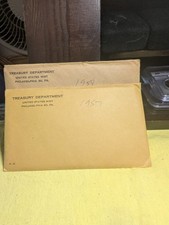 Pair of 1957 & 1958 US Mint Silver Proof Sets In Original Sealed Envelopes picture
