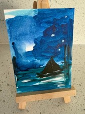 ACEO/ATC Original Acrylic Mini Painting 