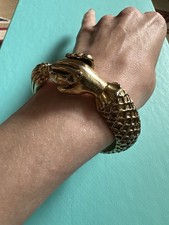 Vintage Diana Love For Trifari Elizabethan Clasping Hands Bracelet picture