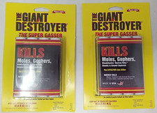 2 Pack of The Giant Destroyer Super Gasser For Ground Rodents SHIPS FREE picture