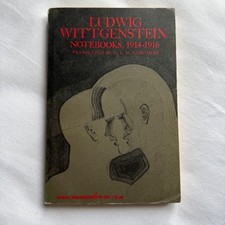 Ludwig Wittgenstein Notebooks 1914-1916 Harper Philosophy 1969 Paperback picture