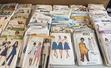 lot of  69 Vintage Dresses Kids Dress Wear Women’s sewing patterns simplicity picture