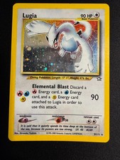 Lugia 9/111 Unlimited Neo Genesis Pokemon Card Holo Vintage picture