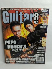 Guitar One August 2002 Papa Roach, Iron Maiden Tablature, Rolling Stones picture