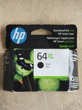HP 64XL N9J92AN Black Original Ink Cartridge OEM New picture