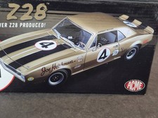 RARE 1/18 Acme 1967 Chevrolet Camaro Z28 Joe Heishman #4 First Ever Produced picture