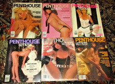 1984 PENTHOUSE LETTERS MAGAZINES  6 ISSUES / N MINT COLLECTORS GRADE picture