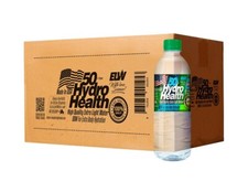 Deuterium Depleted Water 50 ppm Hydro Health  24 pcs x 500ML,free S&H to Cont.US picture