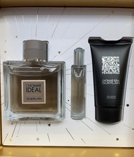 GUERLAIN L’HOMME IDEAL 3 Piece Gift Set 3.4 oz EDP Spray + Mini + SG NEW SET picture