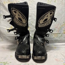 OLD STOCK VINTAGE Answer Motocross Boots over 25 years old Used RARE 🔥🔥🔥 picture