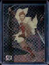 2025 Chrome Star Wars Galaxy A Swinging Joust Duel on Mustafar X-Fractor /10 picture
