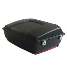 Denim Black Chopped Tour Pack Trunk for Touring 1993-2013 picture