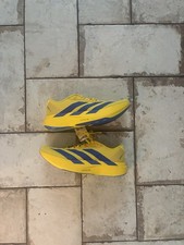 **Adidas ADIZERO EVO SL Woven Yellow Royal Blue (KK3673) Authentic Men’s NEW picture