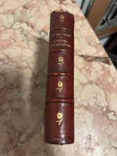Alfred de Vigny Poésies Complètes 1882 French illustrated leather book picture