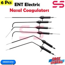 ENT Nasal Electric Coagulator With Suction Bipolar Monopolar Electrosurgical CE picture