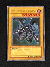 YUGIOH RED-EYES B. DRAGON SDJ-001 ULTRA (HP) picture