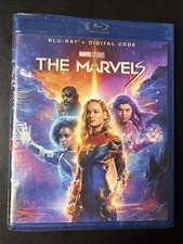 Marvel Studios The Marvels Blu-ray Action Adventure PG-13 Gag Reel Deleted Scen… picture