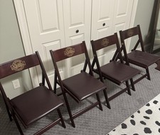 Scrabble Collector's Edition 1991 Franklin Mint Folding Chairs picture