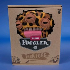 ZURU Fuggler Teen Fugg Annoyed Alien Leopard Plush Toy Sealed Box picture