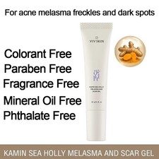 6X VIV SKIN Turmeric Sea Holly Melasma & Scar Gel Moisturizes Dark Spot Acne 10g picture
