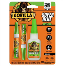 Gorilla Super Glue Gel Clear Bonus Pack picture