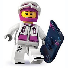 Snowboarder - Series 3 LEGO Collectible Minifigure (2011) picture