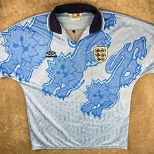 Original Umbro England 1992 Third Shirt Mens Large L picture