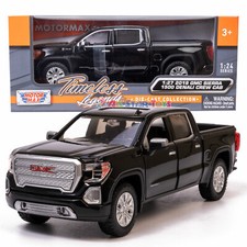 MOTORMAX 1:27 2019 GMC SIERRA 1500 DENALI CREW CAB PICKUP TRUCK BLUE 79362 79361 picture