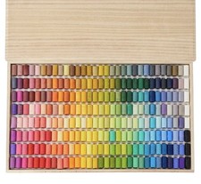 Gondola Soft Pastel 242 Color Set Premium Handmade Art Supplies Japan Wood Box picture