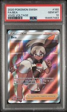 2020 Pokémon Swsh Bea 180/185 Vivid Voltage PSA 10 picture
