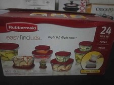Rubbermaid Easy Find Lids 24-Piece Food Storage Set – New Old Stock picture