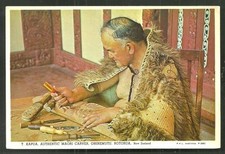 Maori Carver T. Kapua Ohinemutu Rotorua New Zealand  picture
