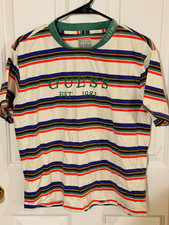 GUESS Women’s Embroidered Logo Crew Neck Short Sleeve T-Shirt Size S picture