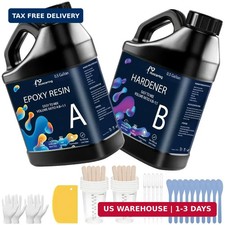 Epoxy Resin 1 Gal Kit, Hard Type Epoxy Resin Kit, Less Bubble & Low Od picture