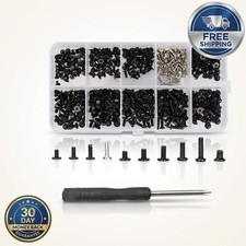 500 PCS M2 M2.5 M3 Laptop Notebook Computer Replacement Screws Kit, PC Flat Head picture