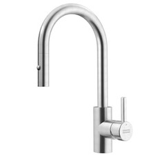 Franke FFP3350 Kitchen Faucet Pull Down Spray Prep STAINLESS STEEL New in Box picture