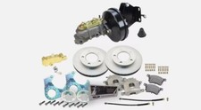 Fits 1976-86 Jeep CJ7 & CJ5, Power Brakes & Front Disc Brake Rotor / Caliper Kit picture