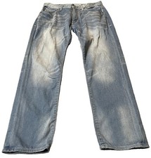 Y2K 90s Express Rocco Skinny Jeans Mens 30x30 Slim Fit Blue Denim Grunge Western picture