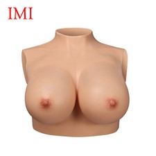 IMI Round Collar C-G Cup Silicone Breasts Crossdresser Breast Prostheses Drag Queen  picture