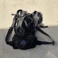 VTG JANDD Mountaineering Convertible Backpack Fanny Pack Waist Lumbar Bag Black picture