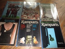Ramparts Magazine Lot of 6: Feb/68, June+Sep/69, June/70, June/72, and April/73 picture