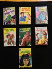 7 Dell Mystery/ Smut Vintage Paperbacks  B127 picture