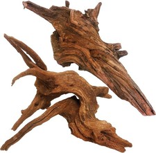 kathson Natural Large L:Mopani Driftwood (14.5 to 18.5 inches/2Pack), Brown picture