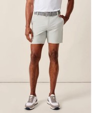 New Johnnie-O 7” Fusion Knit Performance Pull-On Short Men's size 34 Quarry Colo picture